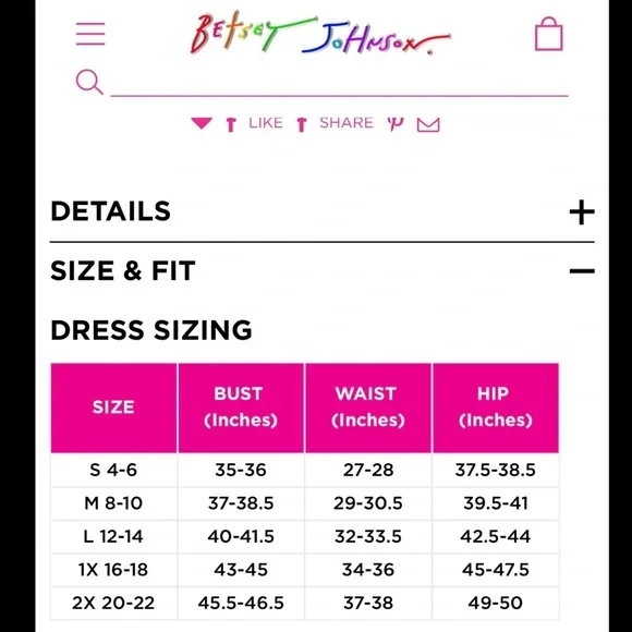 Betsey Johnson Heart Dress 🩷 - Picture 12 of 17